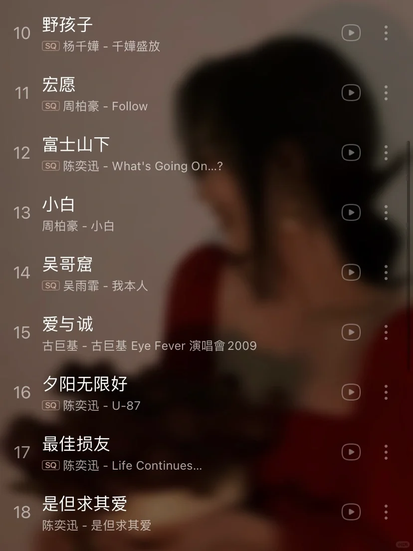 私藏粤语歌单 || 每一首都是经典