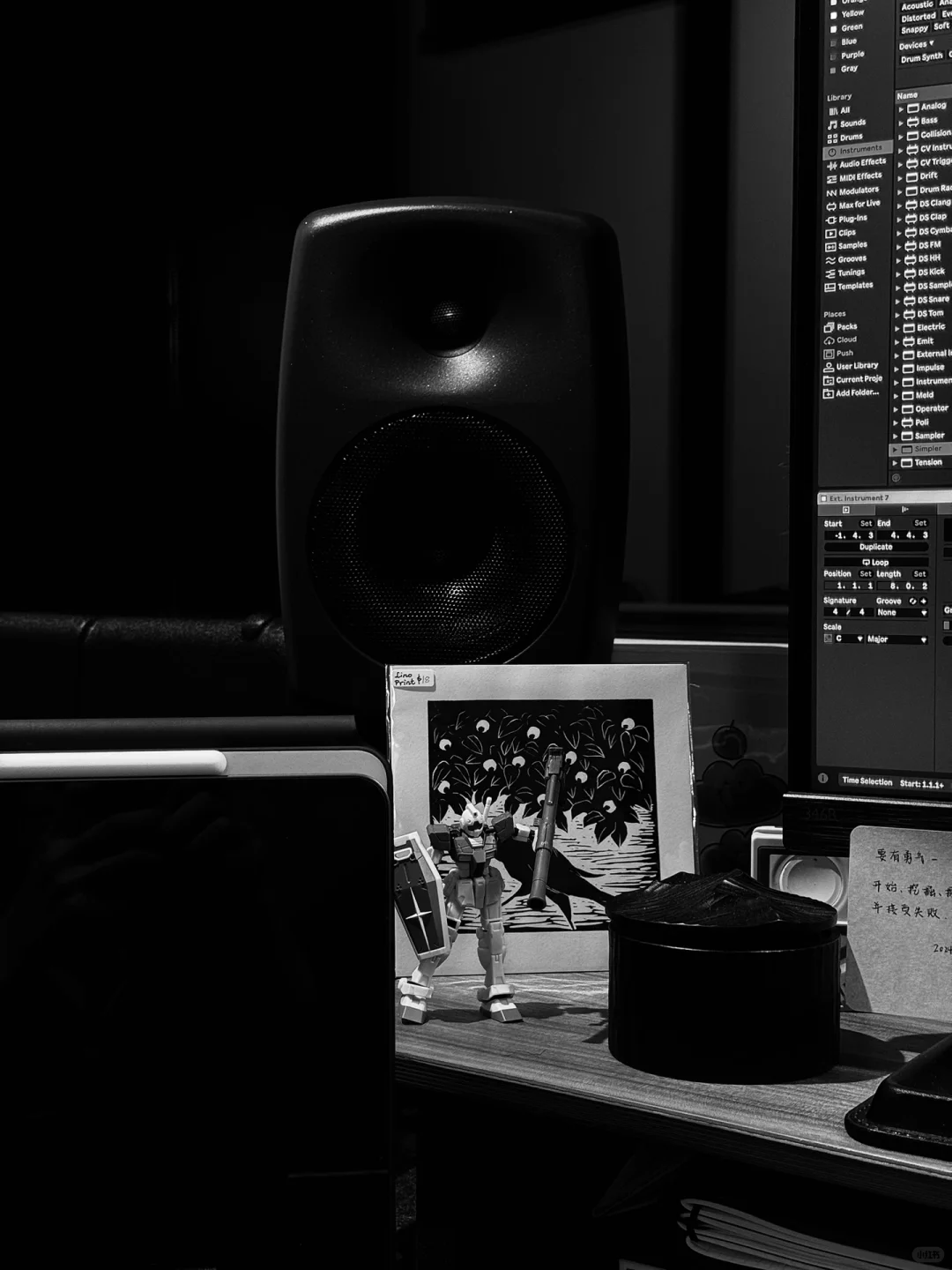 朋友抓拍的工作照|音乐人在Melb