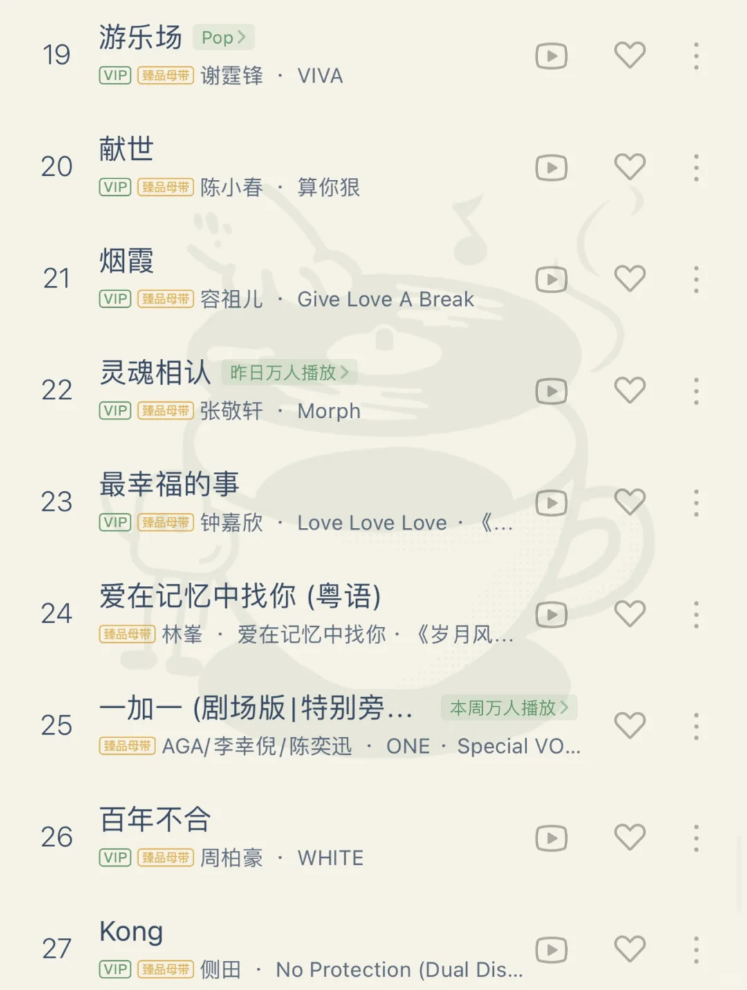 回味曾经叱咤乐坛的经典粤语