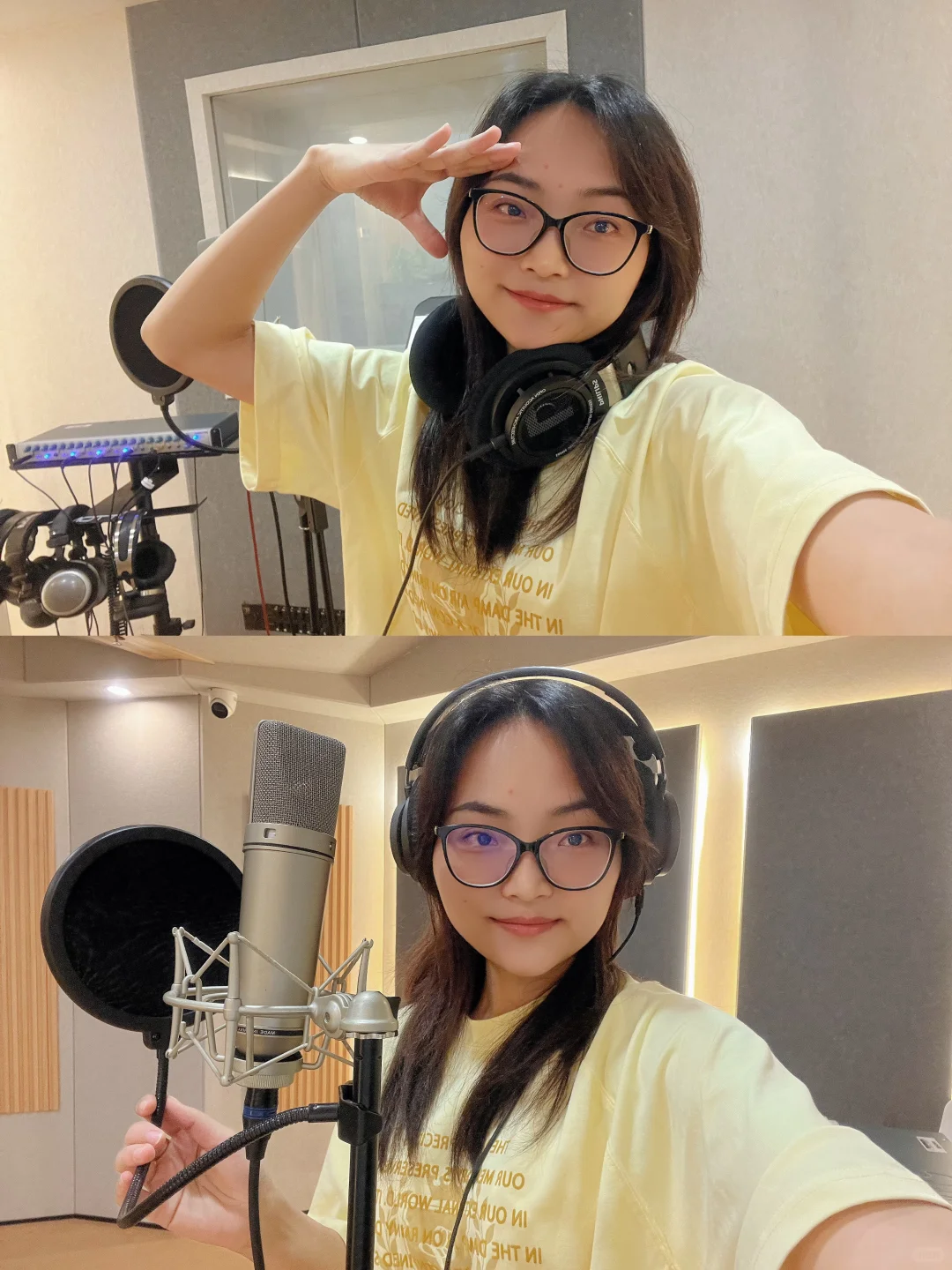 🎤 人生总要冲动一次吧!挑战去录音棚!