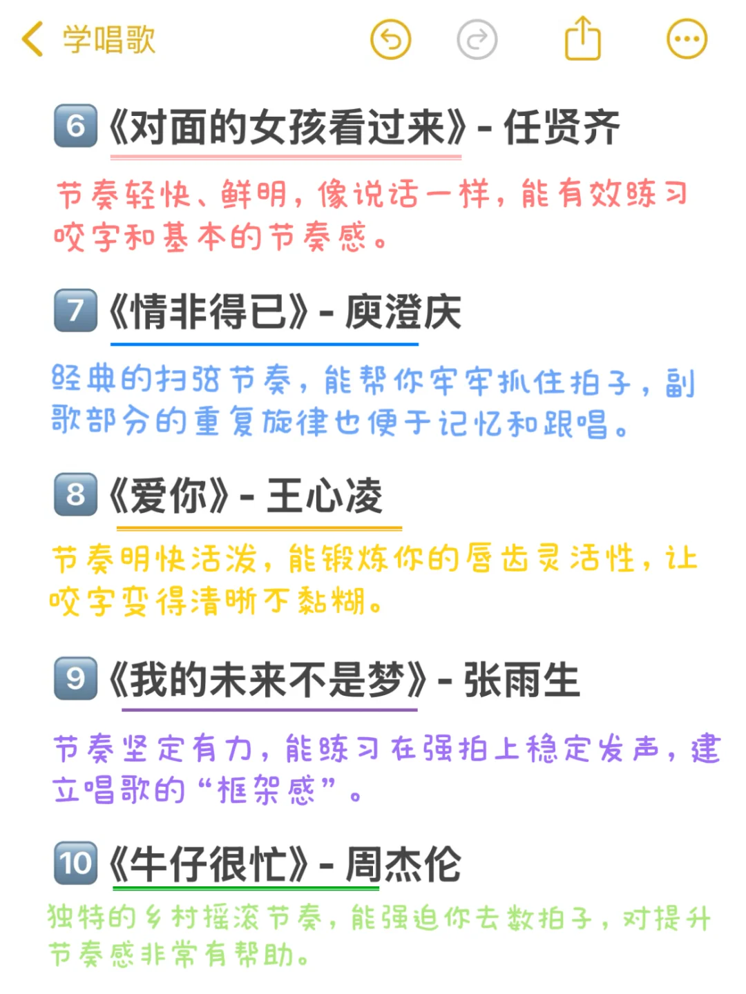 初学者也能迅速开嗓的18首《神曲》🔥