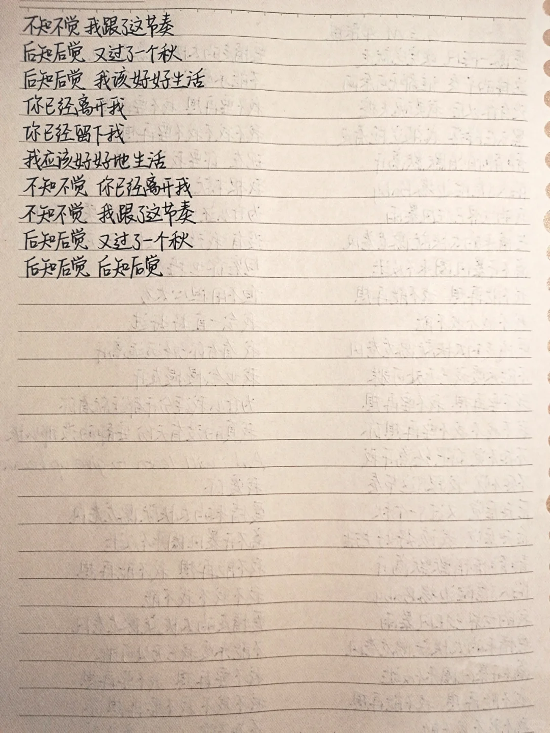 一天抄一首歌的歌词(54)《龙卷风》