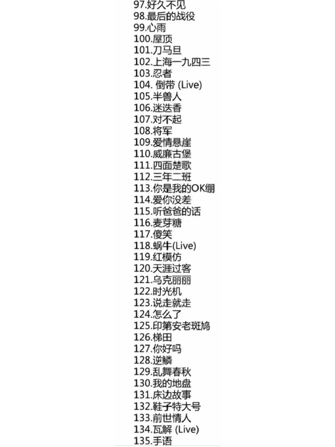 周杰伦的192首歌，你都听过哪些？