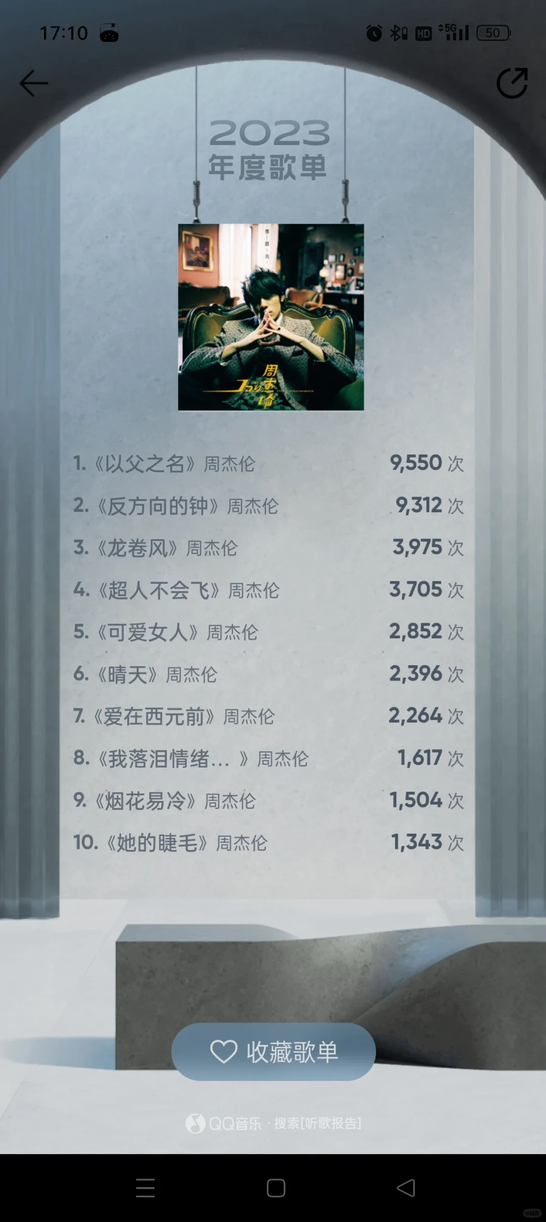 杰伦陪我度过每一年的四季😜