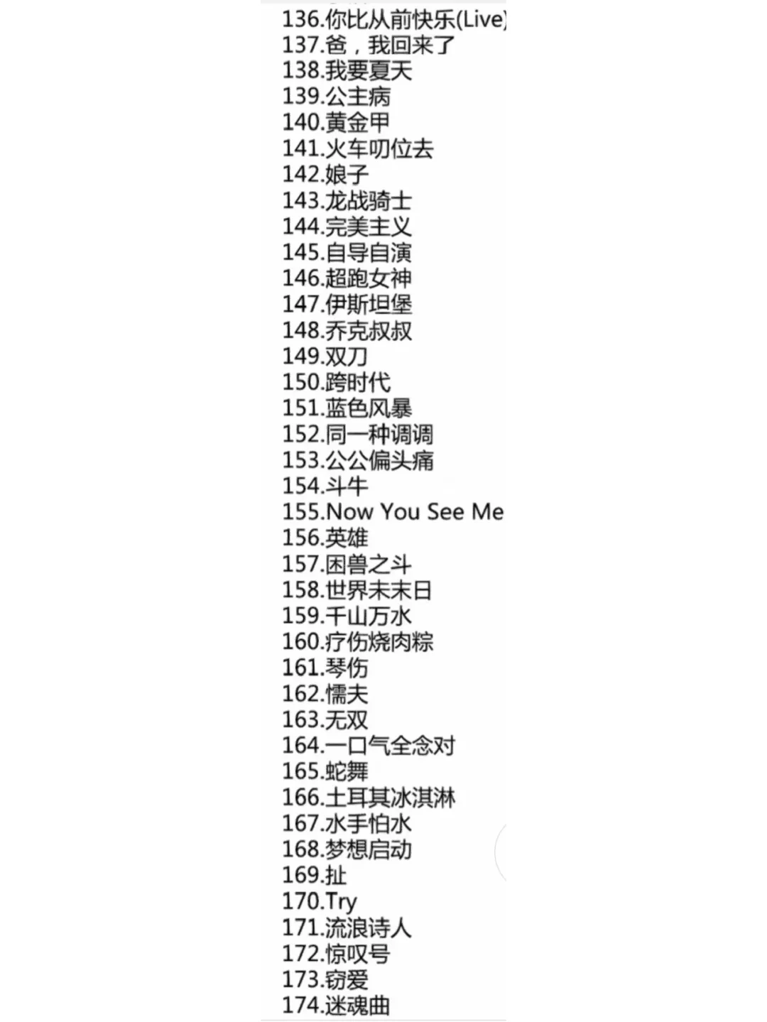 周杰伦的192首歌，你都听过哪些？