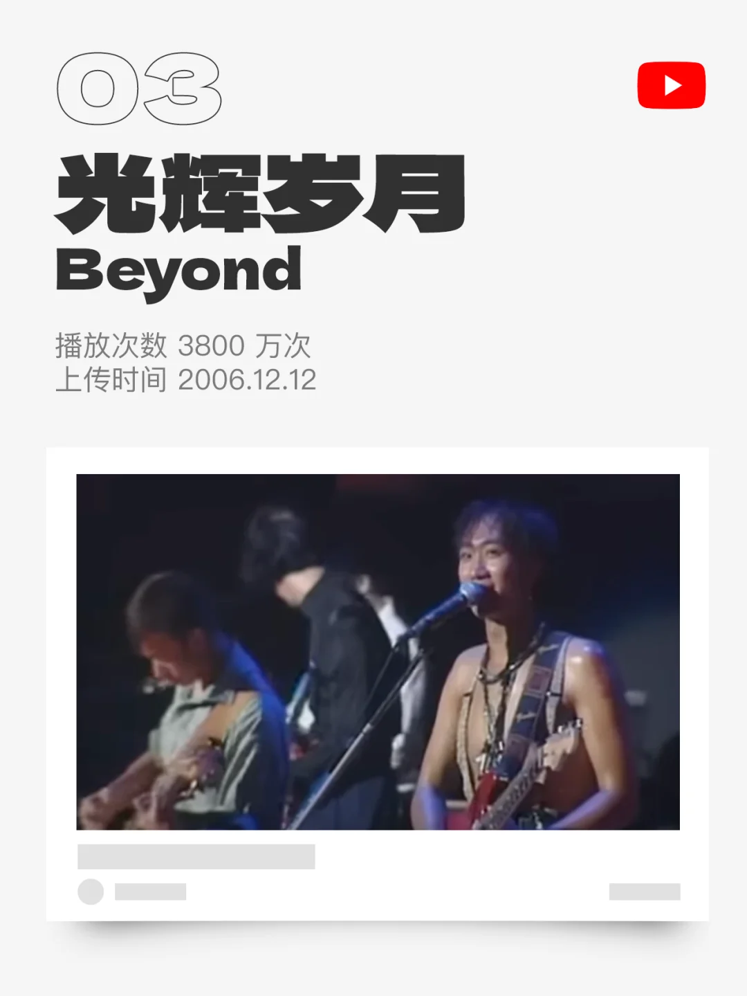 油管播放最多次嘅粤语歌20名,有D惊讶