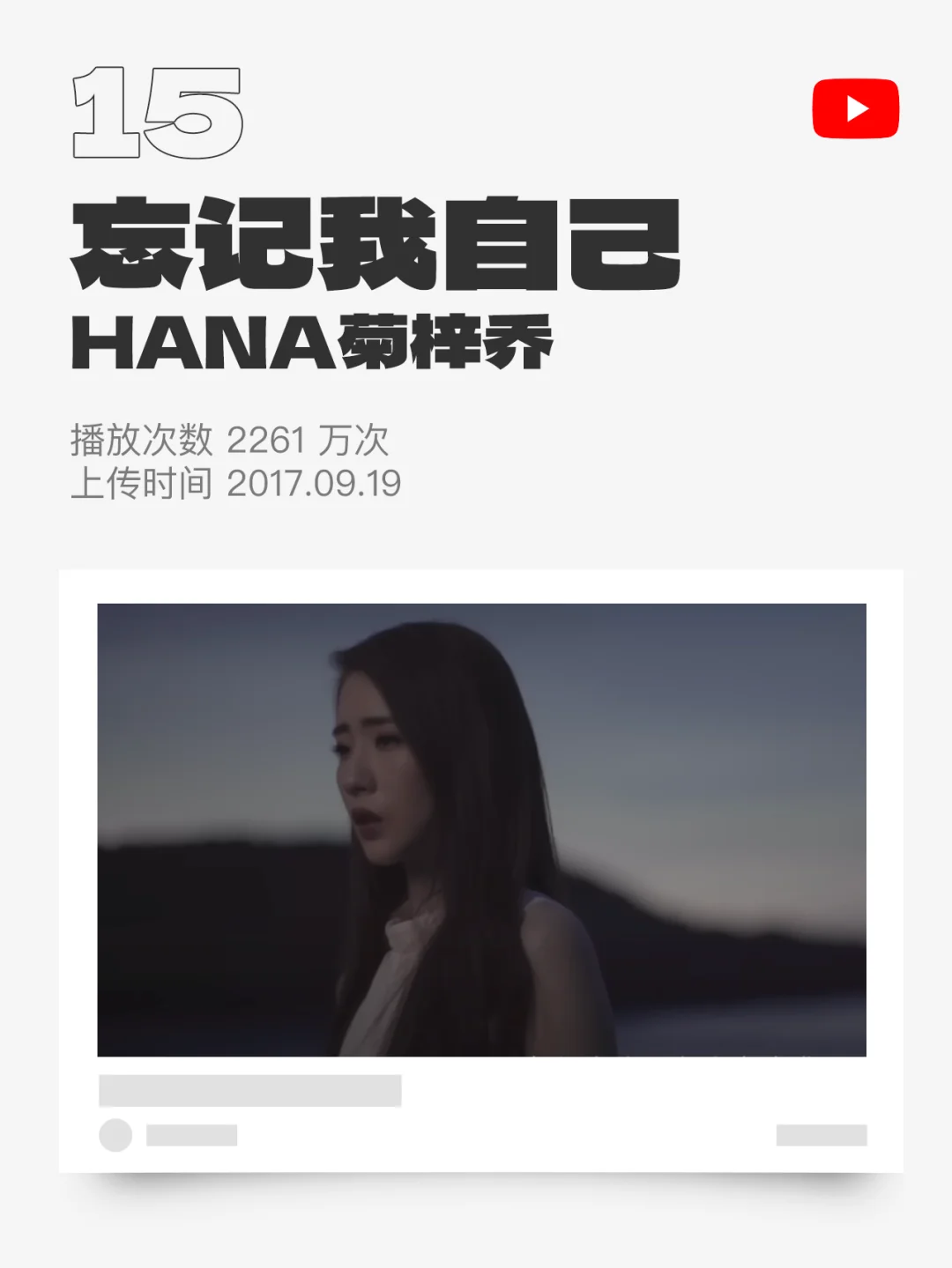 油管播放最多次嘅粤语歌20名,有D惊讶