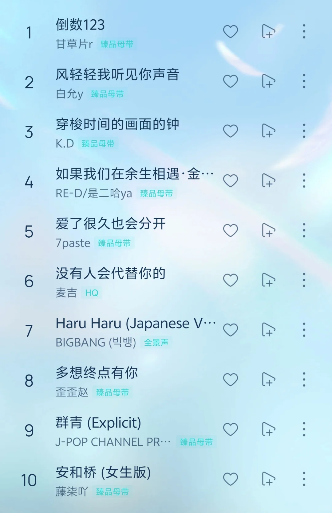 🎶5.1歌单|每一首歌曲都好听到爆炸🤯
