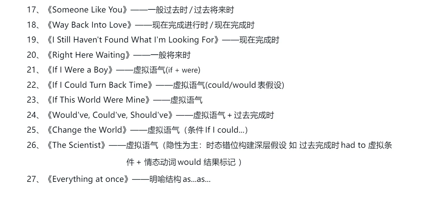 发现了语法之歌