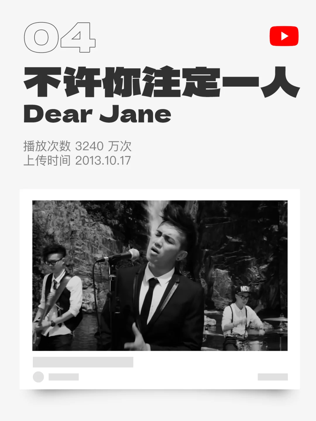 油管播放最多次嘅粤语歌20名,有D惊讶