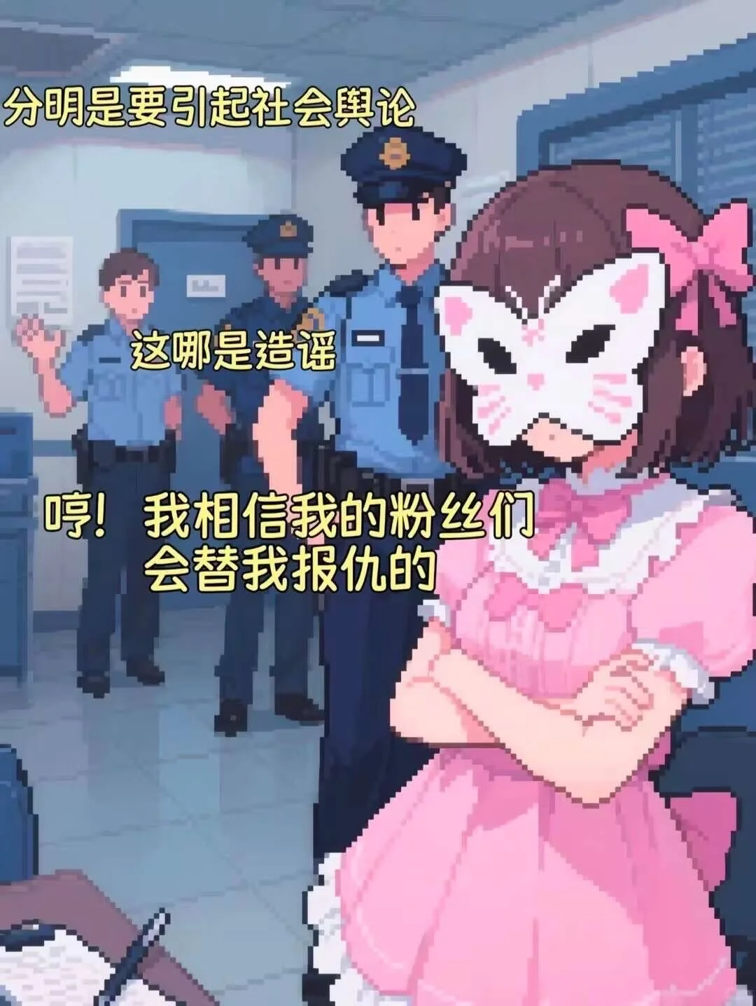 我旺仔小乔是不会摘下面具的!!!