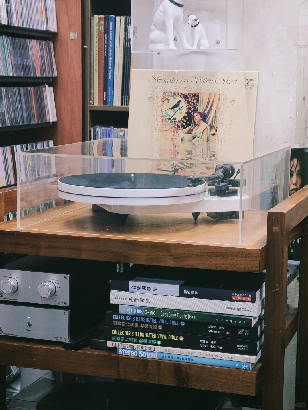 在大连，没想到黑胶唱片店里还有这个！！