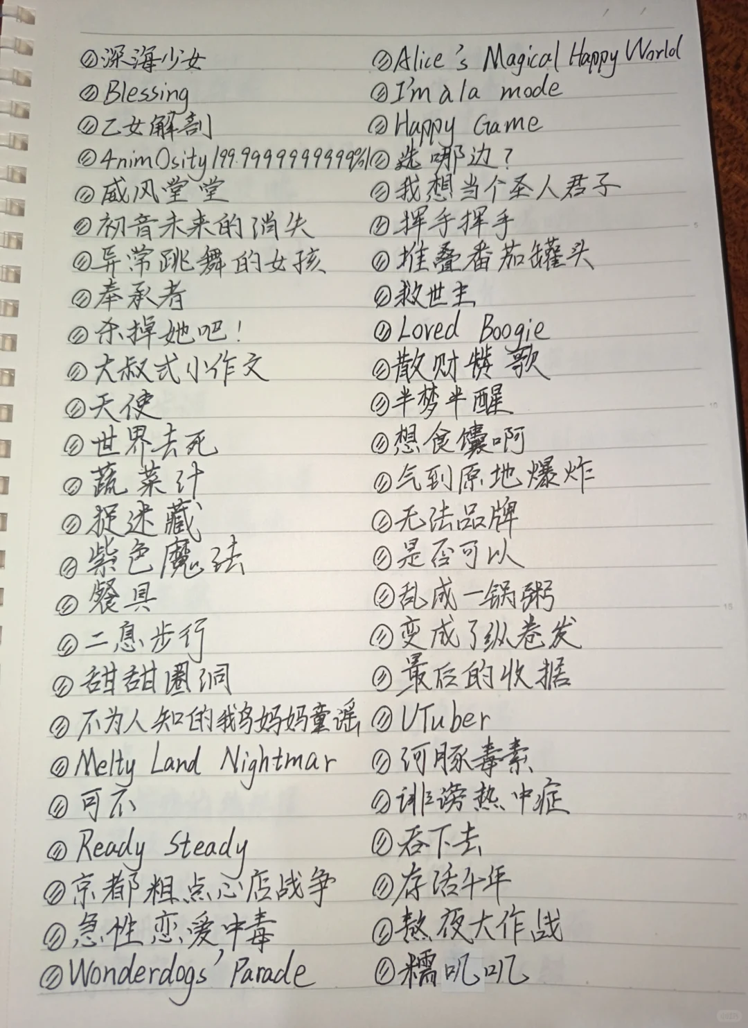 好听的术曲歌单～