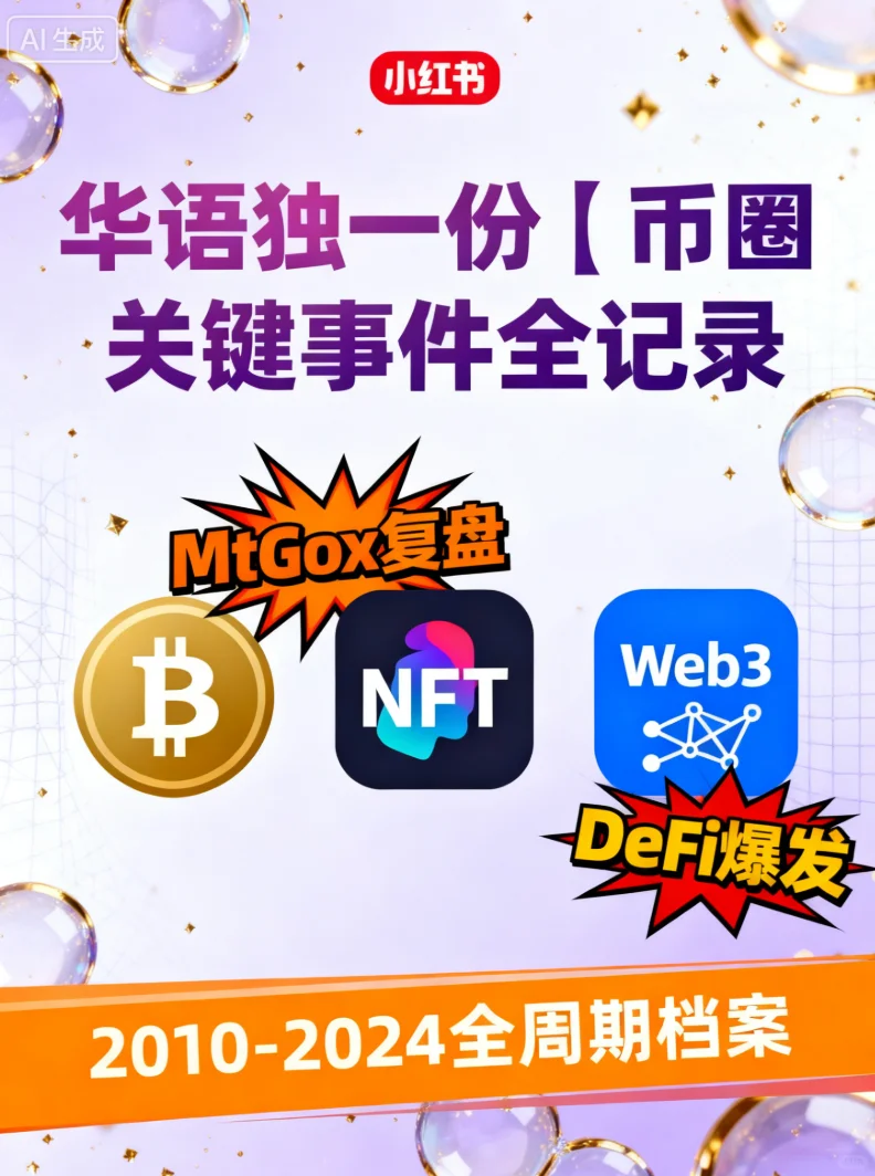 币圈14年来文章全周期覆盖，华语圈独一份