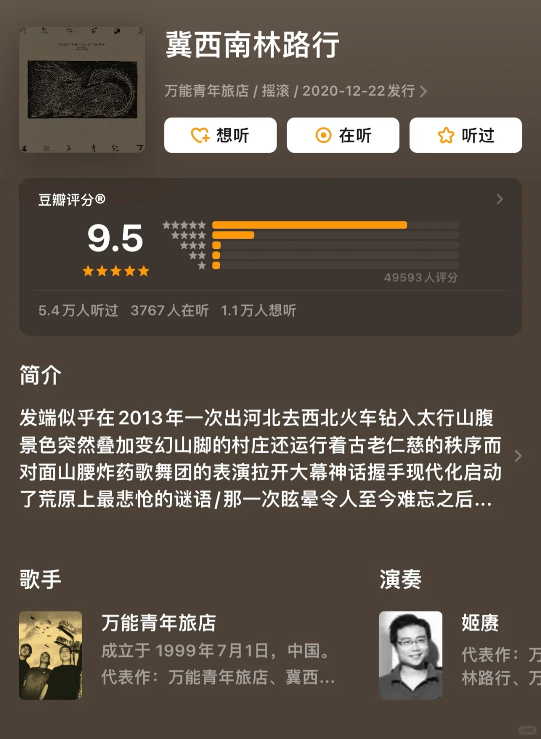 国摇推荐｜我的十佳专辑第二期