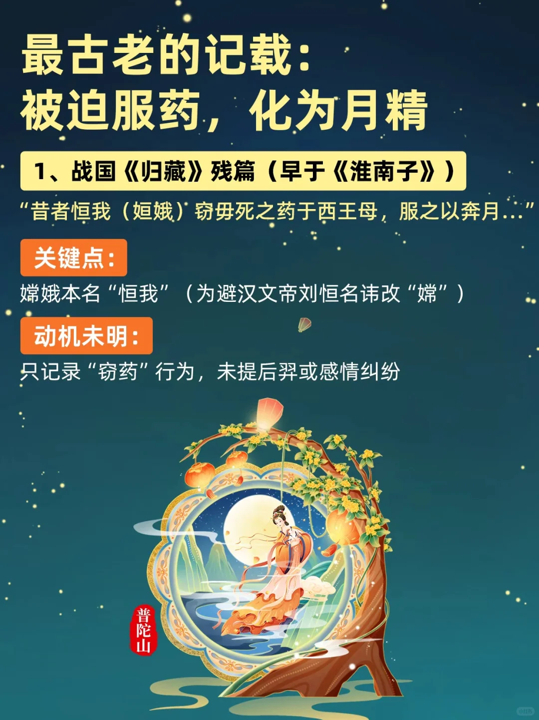 月神永恒🌙：嫦娥奔月最原始版本揭秘  