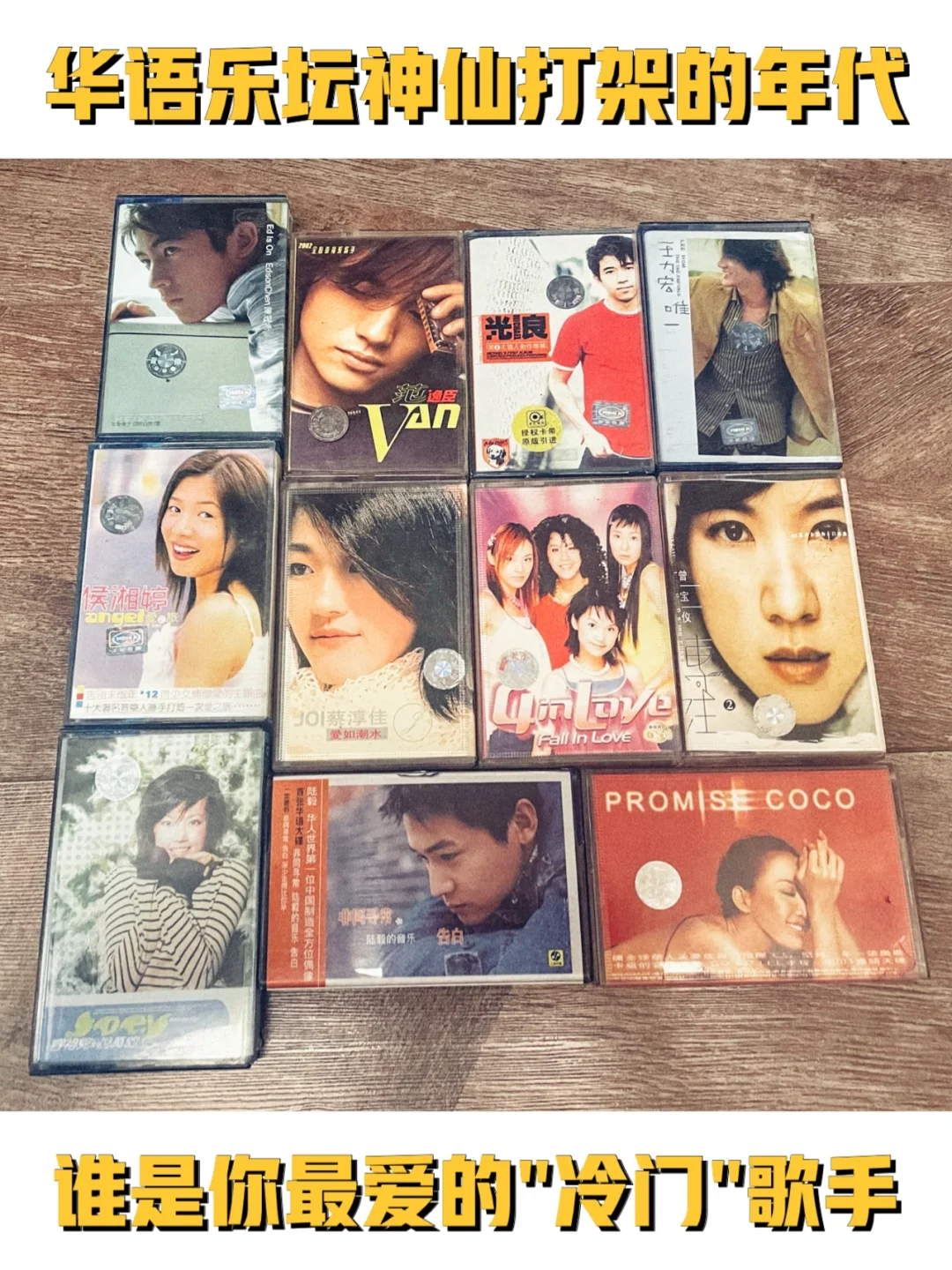 乐坛神仙打架的年代谁是你最爱的冷门歌手？