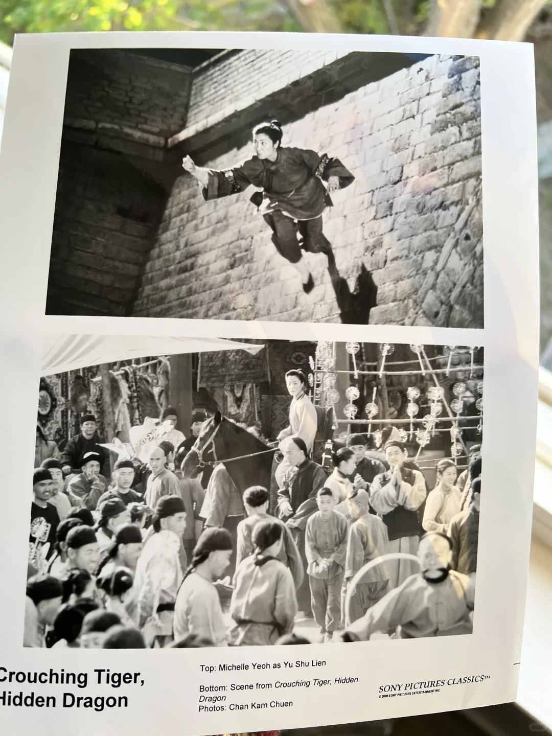 媒体电影资料套装No.55: 《卧虎藏龙》