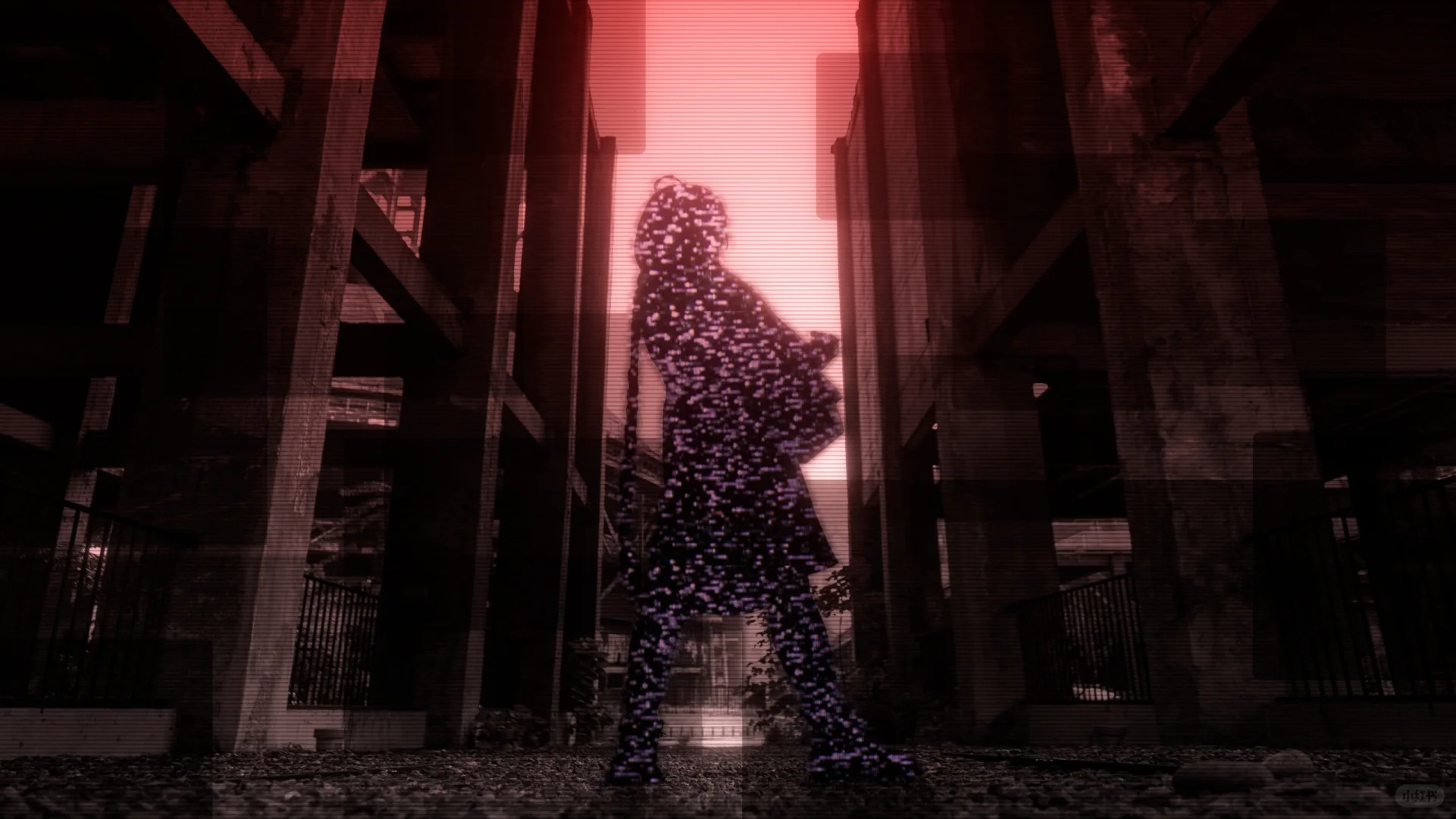 和着雨音 唱着没有听众的歌曲。