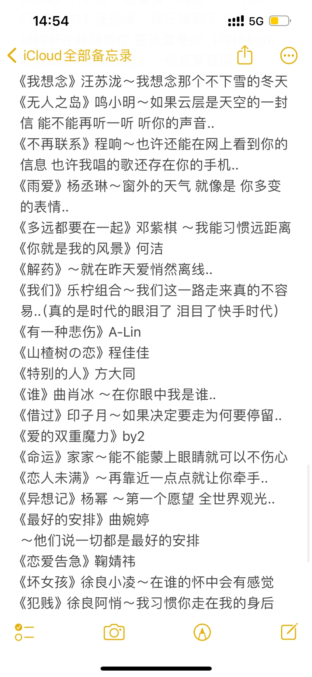 00后Ktv必备歌曲 前奏一响全都会！已更9️⃣页