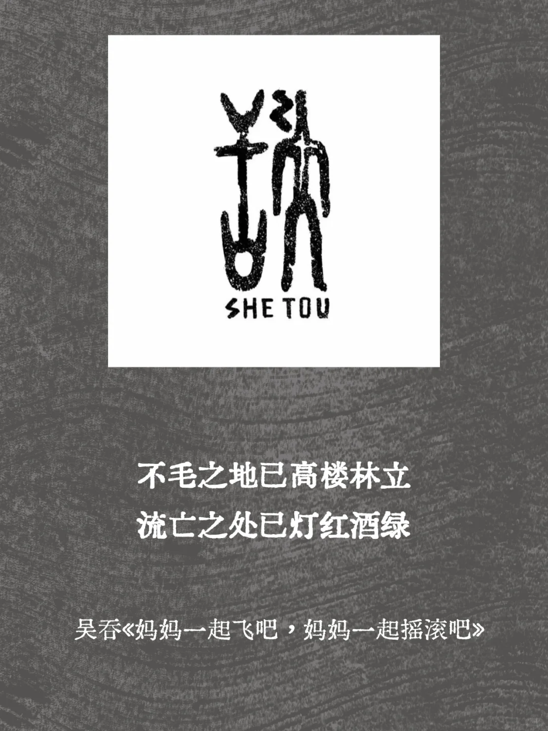 中国摇滚谁的歌词最顶级？03