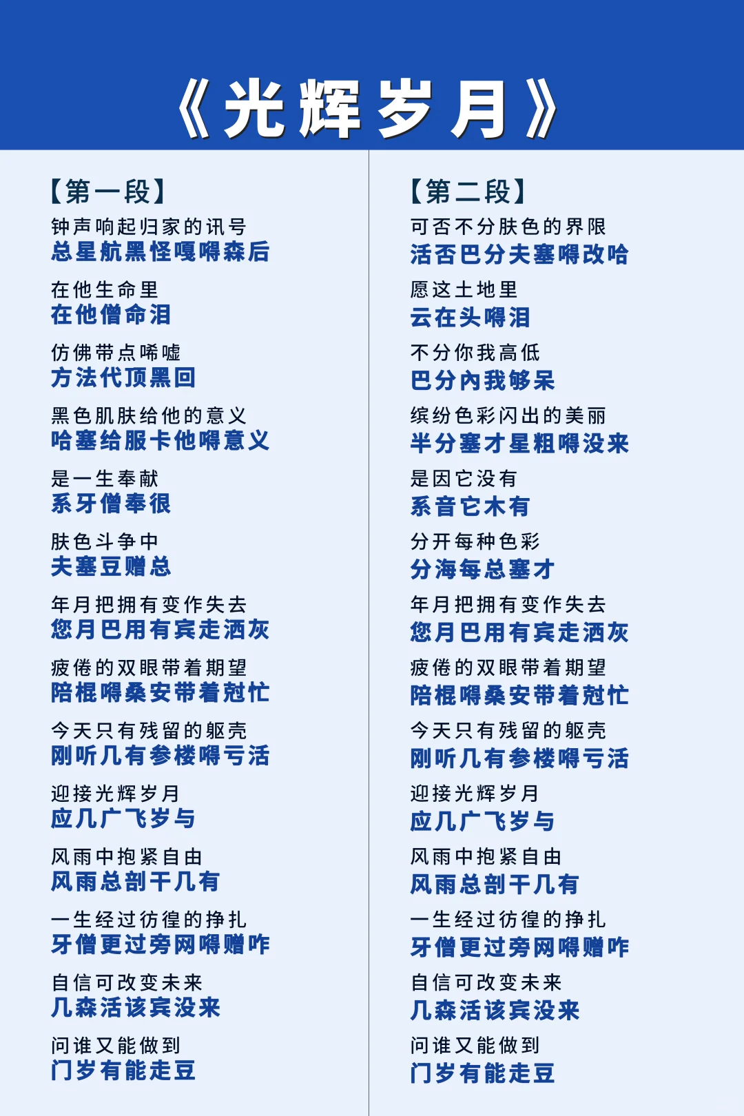 《光辉岁月》BEYOND ，简直不要太好学了