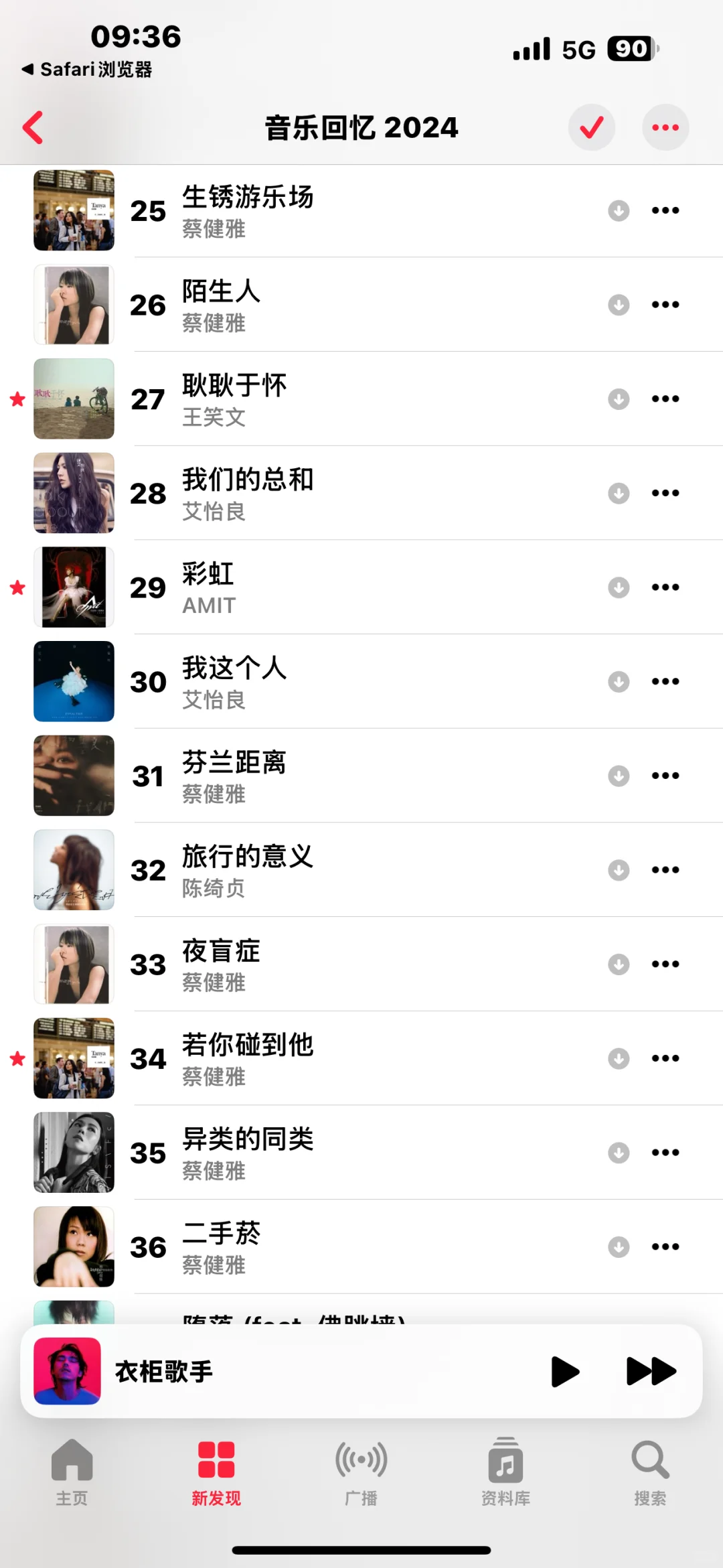 2024Apple Music年度歌单