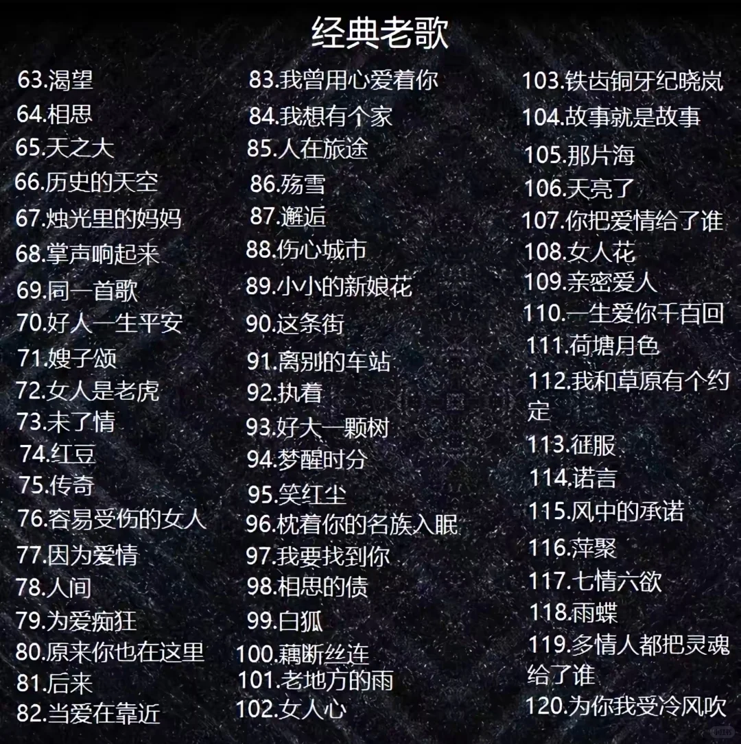 经典老歌：时光深处的音乐琥珀