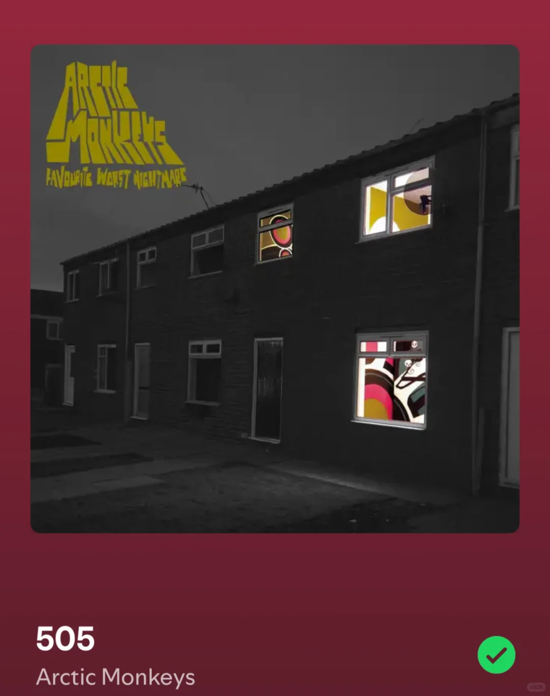 最喜欢的北极猴的十首歌