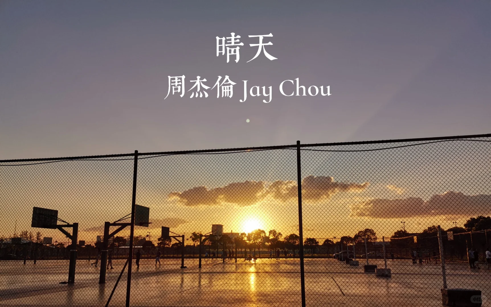 我喜欢晴天，但我更喜欢你