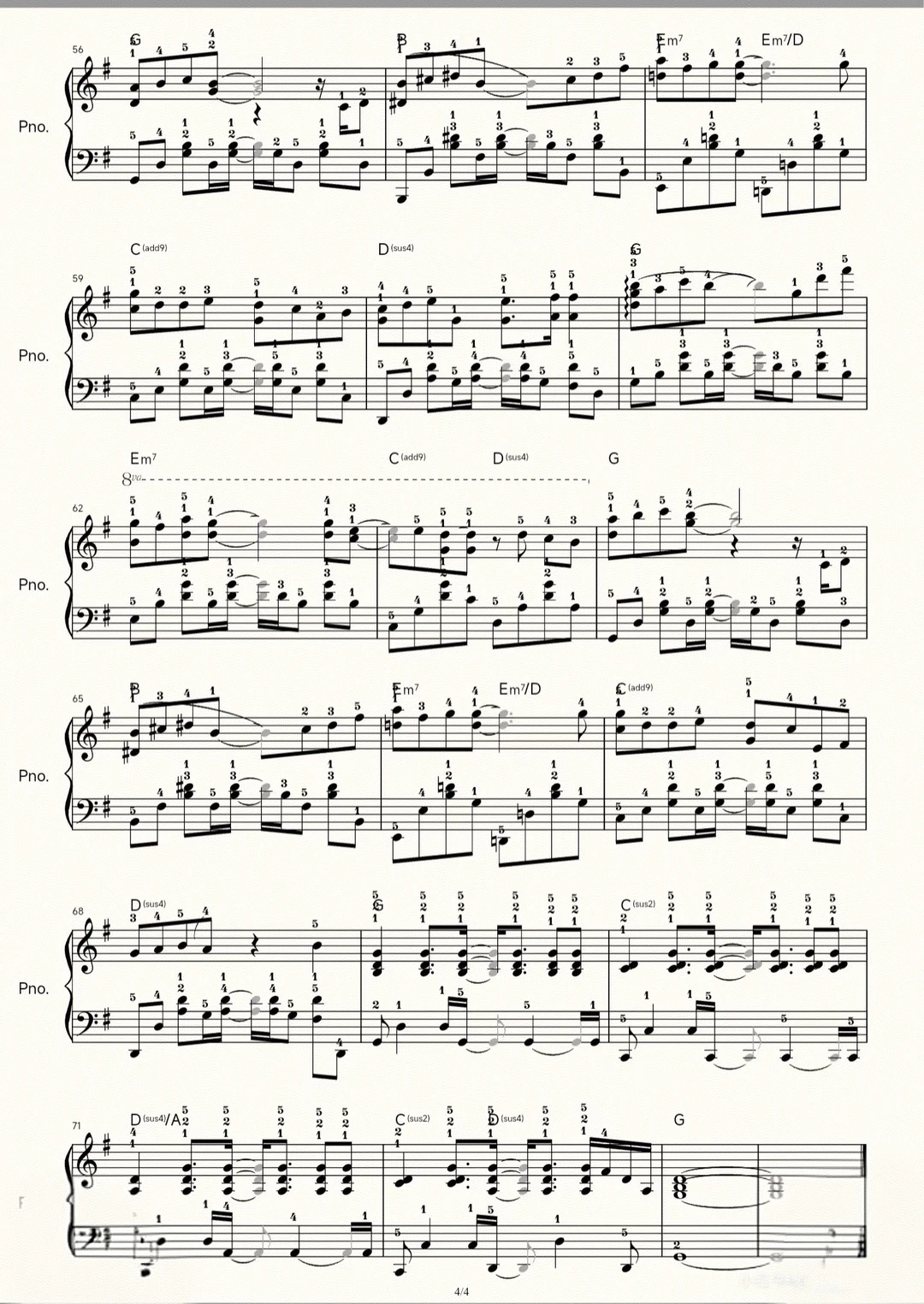 前奏一响，青春登场！🎵《晴天》全系曲谱