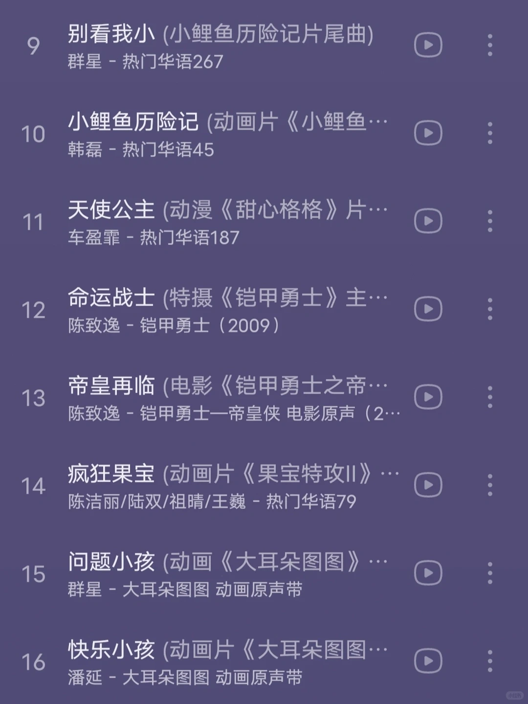 那些刻在DNA里的动漫神曲，有你喜欢的吗？