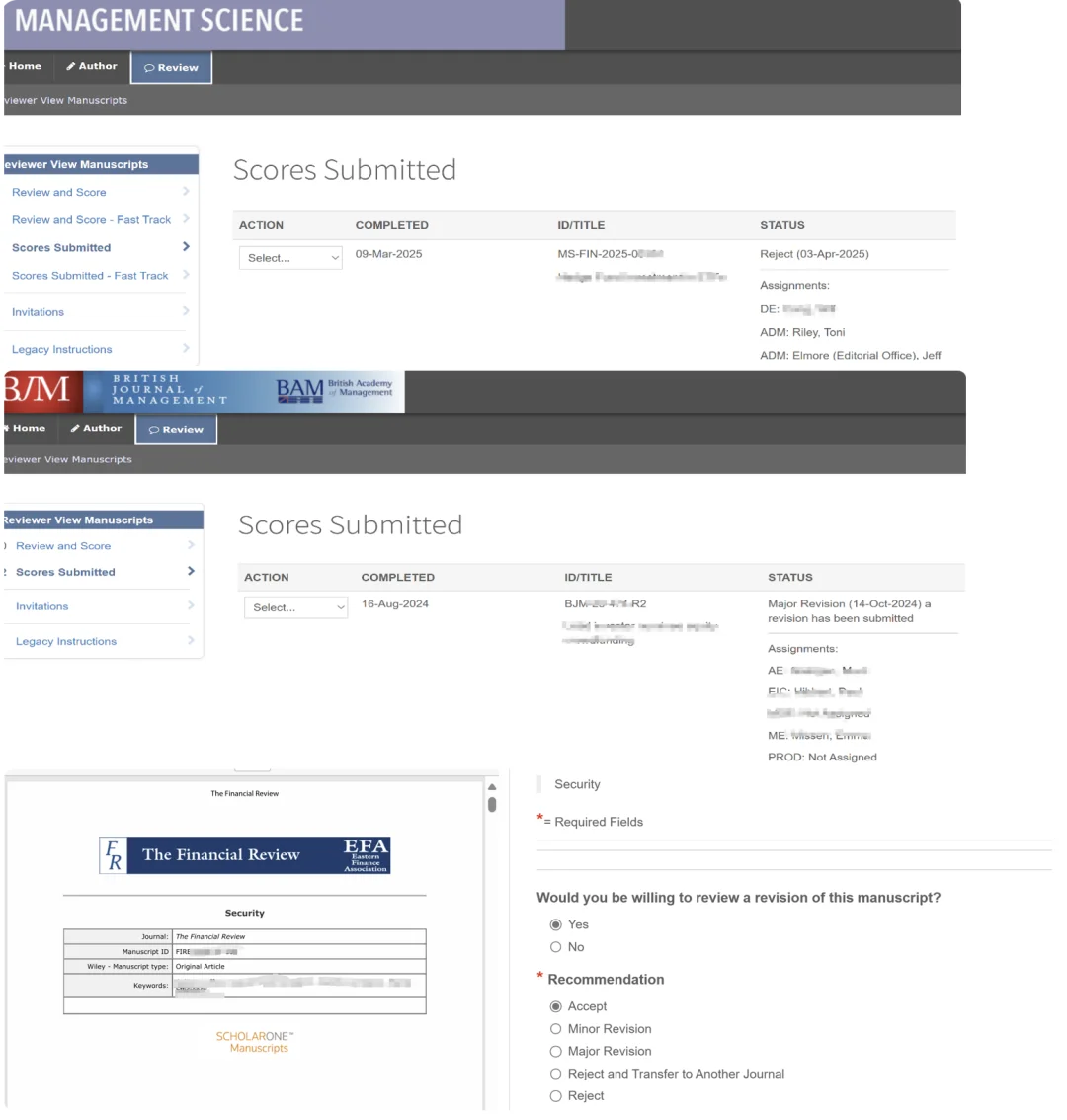恭喜🎉 你的文章Accept啦‼️ MS BJM FR 审稿