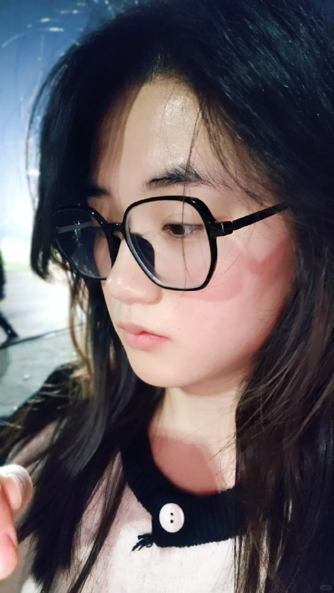 跑热了，我爱校跑