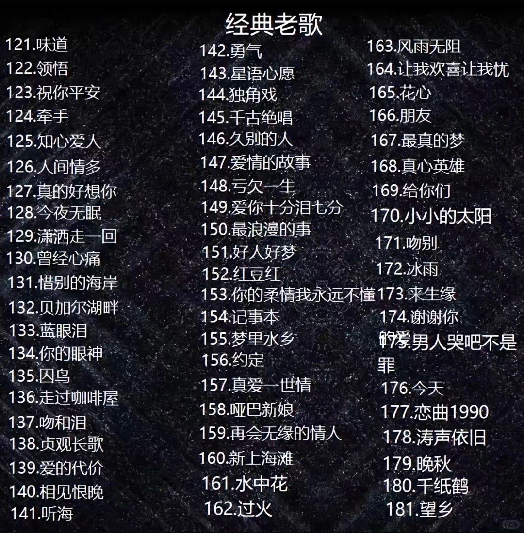 经典老歌：时光深处的音乐琥珀