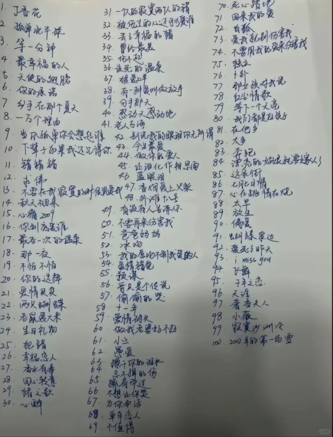 听过的，你们都多大了？