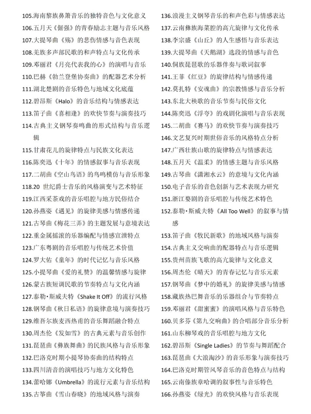 拜托🙏🏻音乐学的宝子一定要刷到啊！