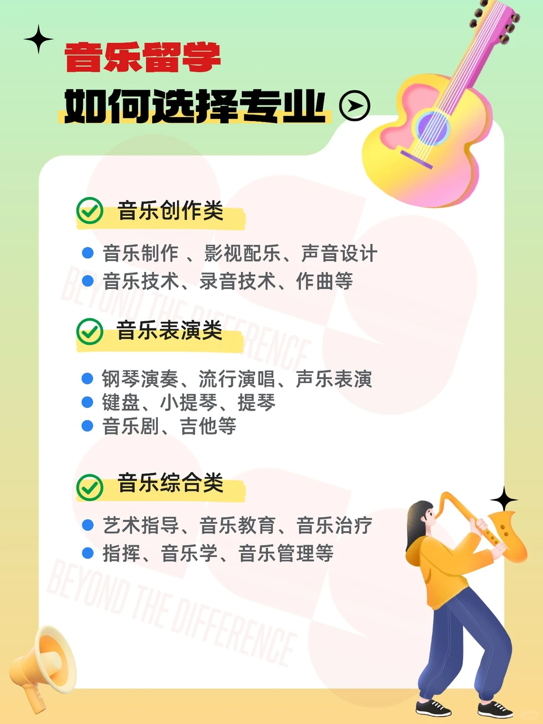 音乐生留学攻略｜热门国家+专业指南一篇搞定