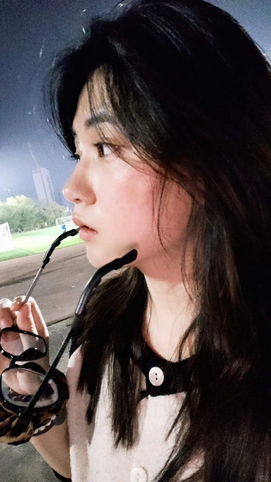 跑热了，我爱校跑