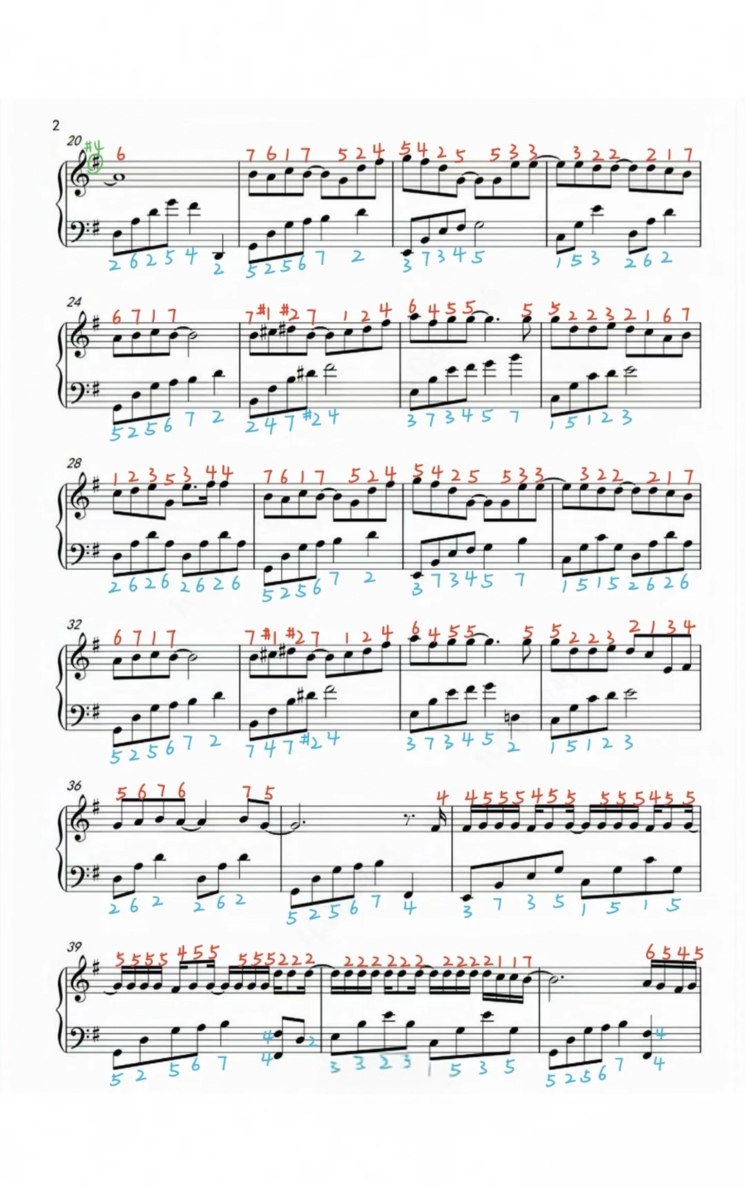 前奏一响，青春登场！🎵《晴天》全系曲谱