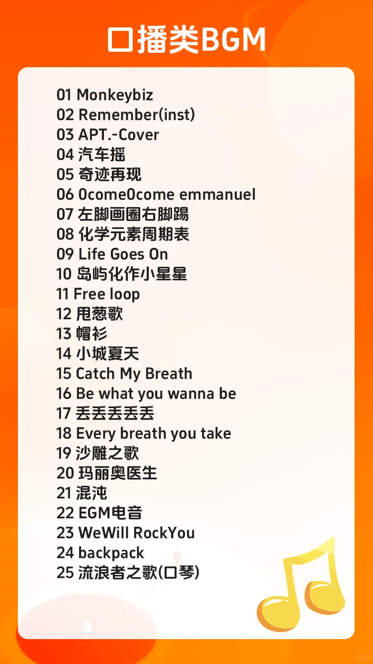 谁用谁火!200首自带流量的爆款BGM