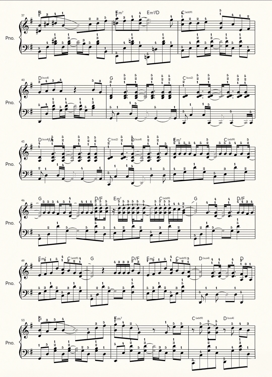 前奏一响，青春登场！🎵《晴天》全系曲谱