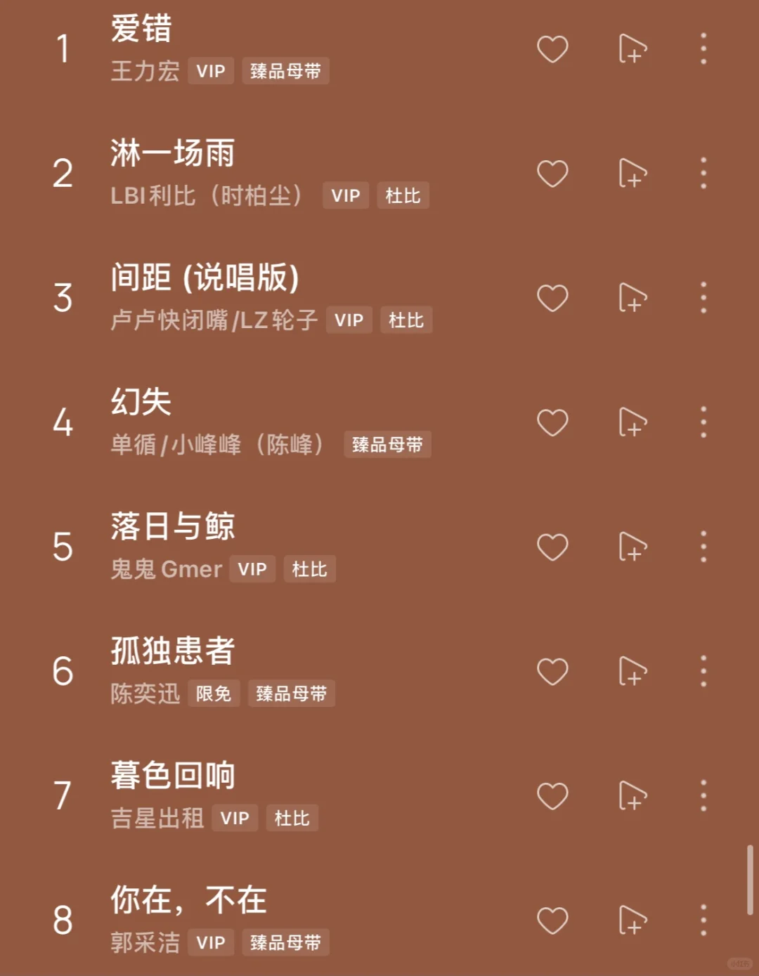 好评如潮的神仙歌曲，听一遍就上瘾🎶