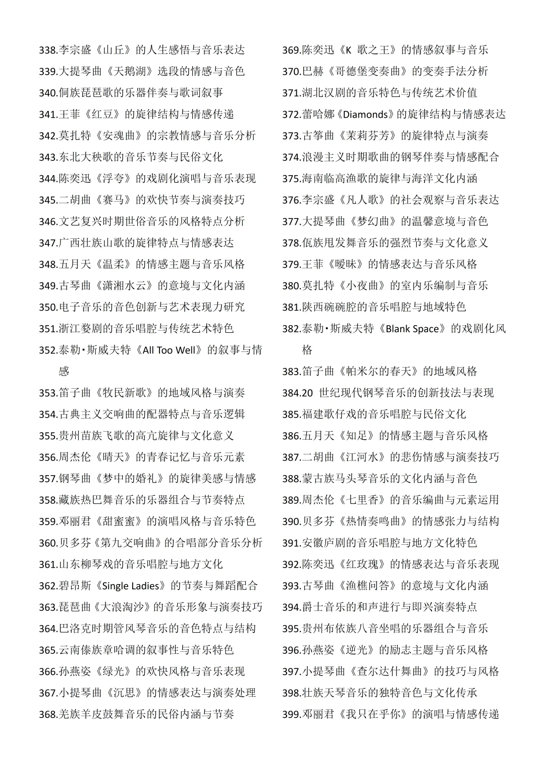 拜托🙏🏻音乐学的宝子一定要刷到啊！