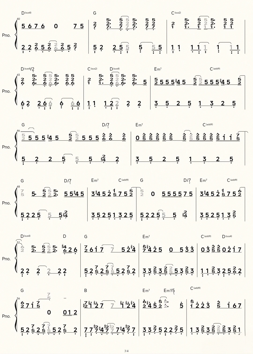 前奏一响，青春登场！🎵《晴天》全系曲谱