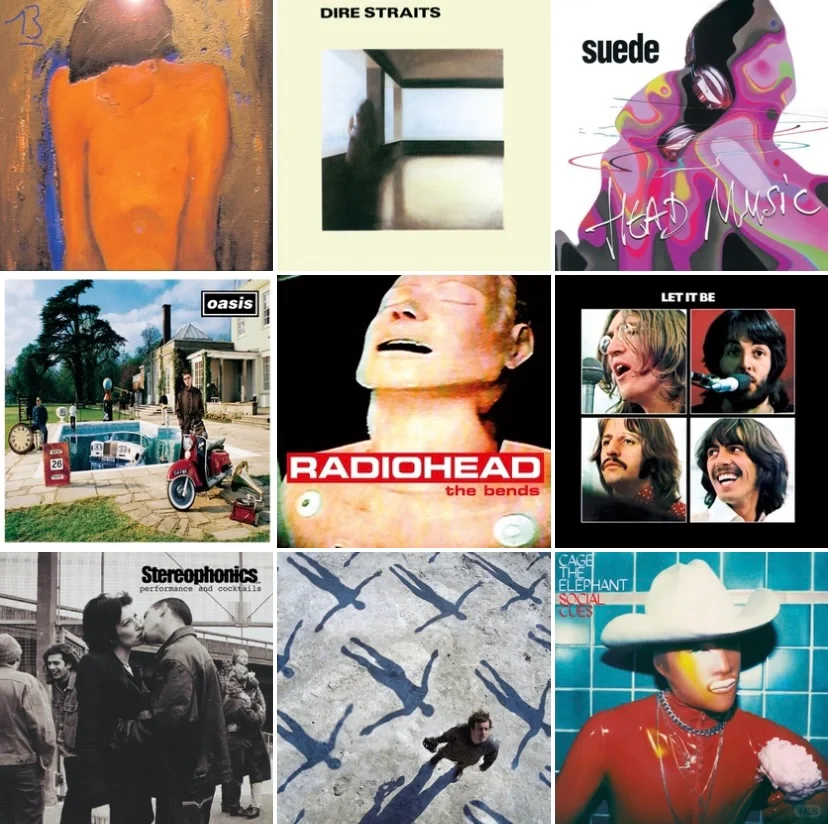 专辑推荐💽常听的欧美摇滚专辑 (中)