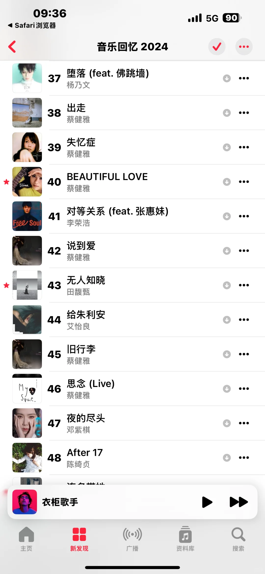 2024Apple Music年度歌单