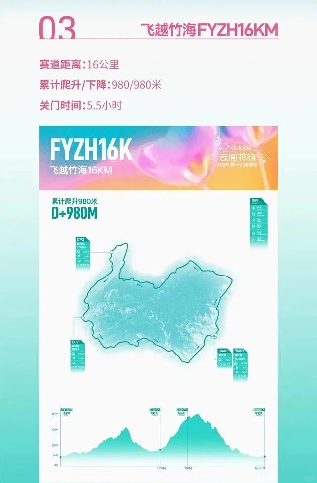 云间花径2026莫干山越野跑启动