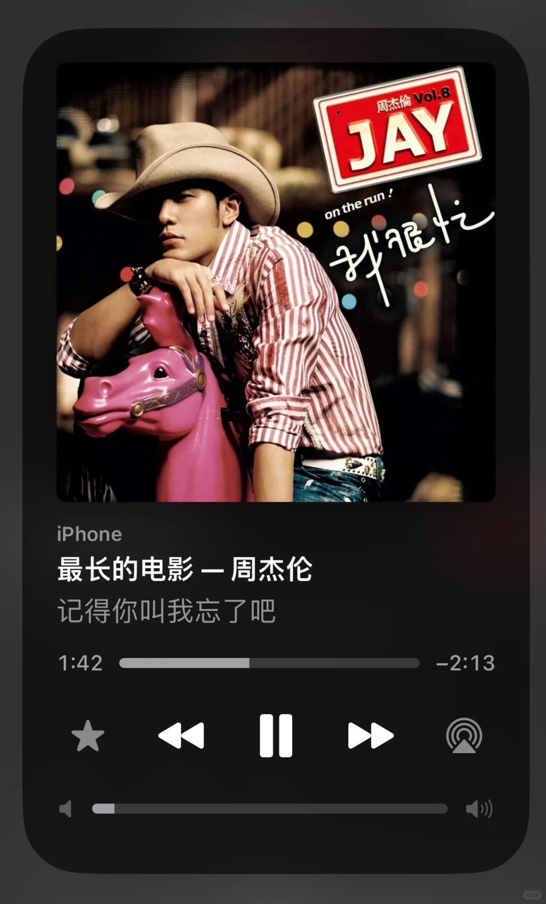 周杰伦喜爱曲个人向