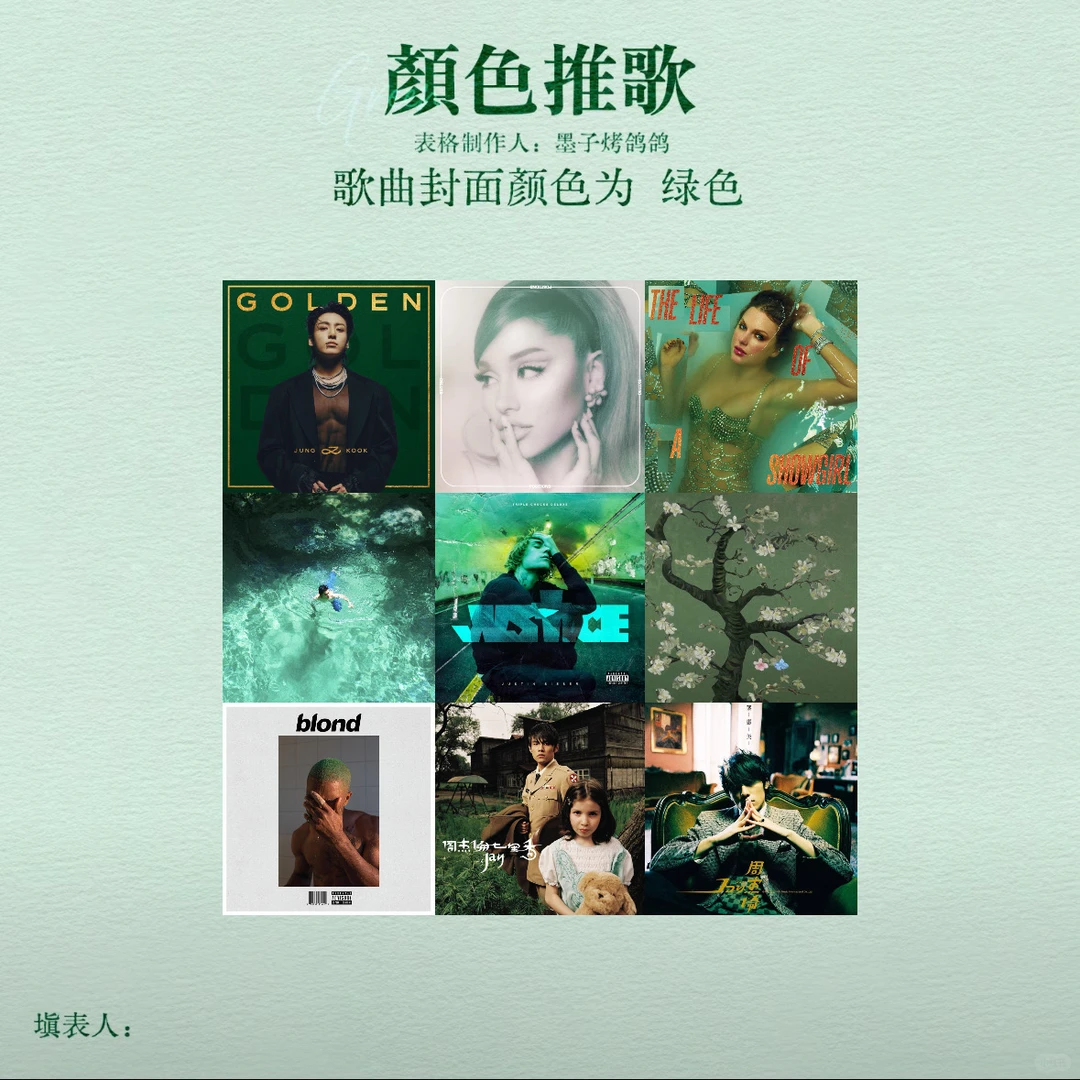 高雅人士品鉴歌单中